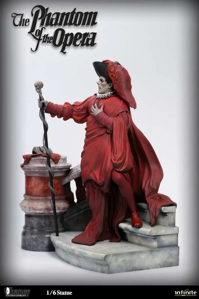 INFINITE STATUE LON CHANEY PHANTOM OPERA 1/6 STATUA cm h33x32x18.5