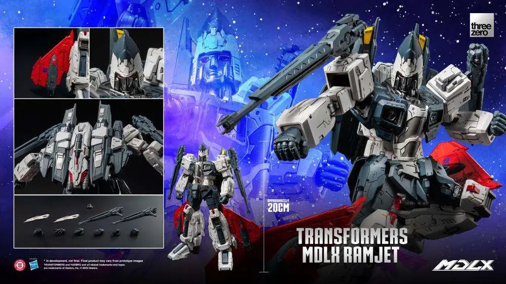 THREEA TOYS/THREEZERO - TRANSFORMERS MDLX RAMJET ACTION FIGURE 20 cm