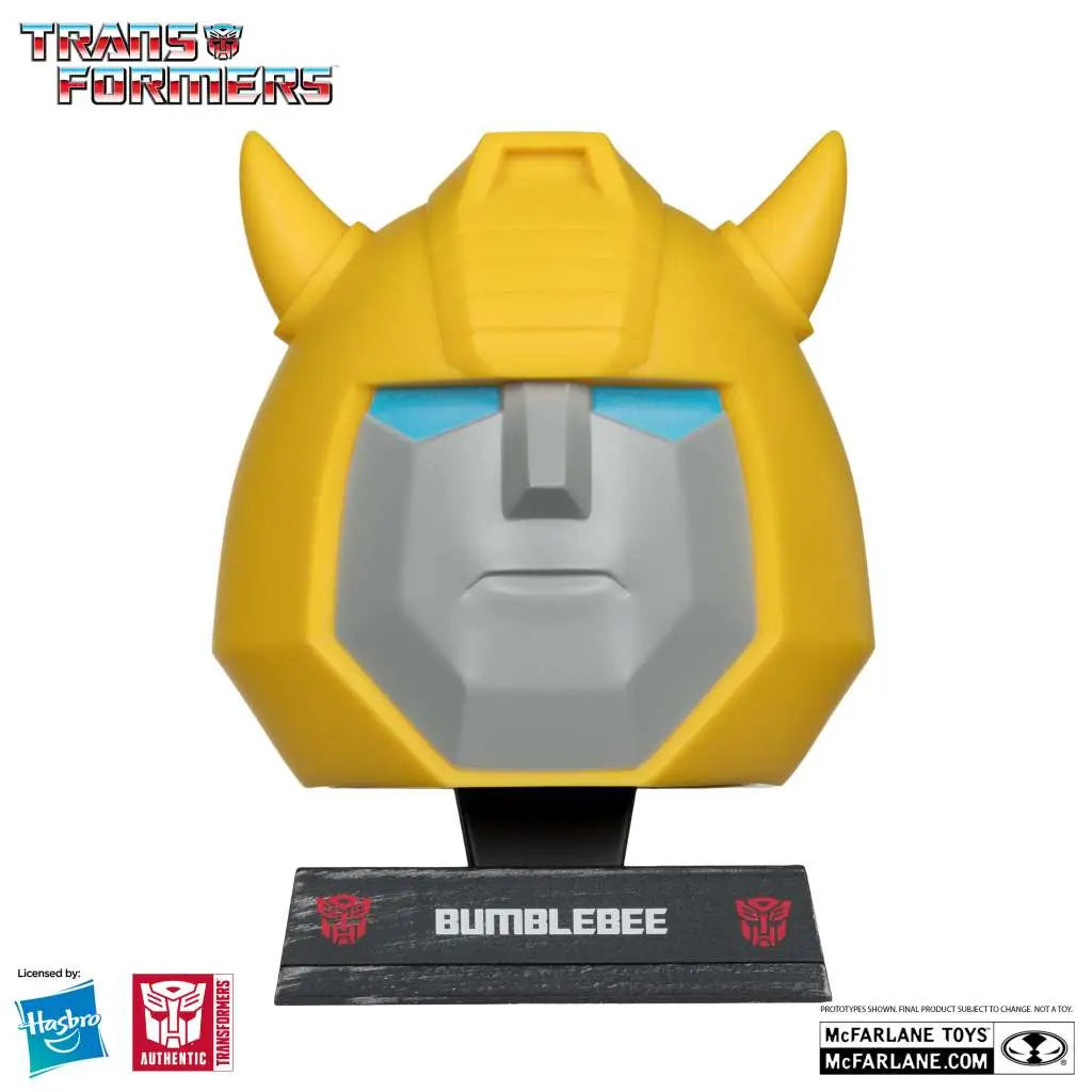 TRANSFORMERS 1:3 HEAD REPLICA BUMBLEBEE