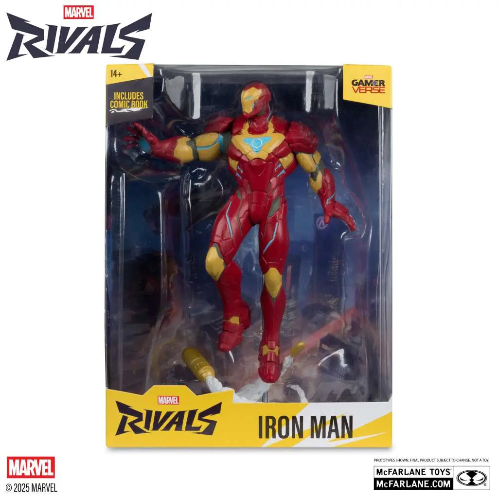 MCFARLANE TOYS 2025 IRON MAN - MARVEL RIVALS COLLECTION 1:6 W2 STATUA 28 cm