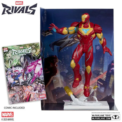 MCFARLANE TOYS 2025 IRON MAN - MARVEL RIVALS COLLECTION 1:6 W2 STATUA 28 cm