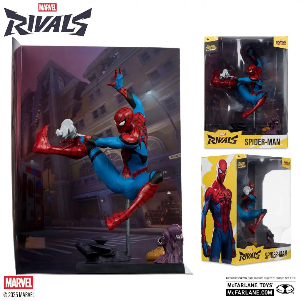 MCFARLANE TOYS 2025 SPIDER-MAN - MARVEL RIVALS COLLECTION 1:6 W2 STATUA 26 cm