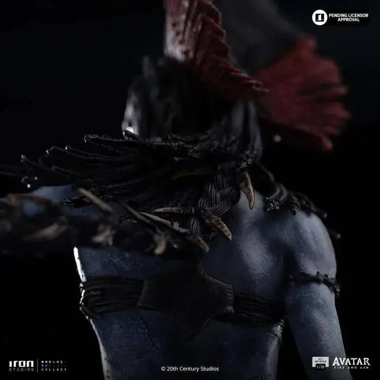 IRON STUDIOS AVATAR 3: FIRE ASH VARANG 1/10 STATUA 36 cm