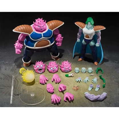 BANDAI - DRAGON BALL Z S.H.FIGUARTS DODORIA＆ZARBON FATHER GOKU- ACTION FIGURE 16 cm