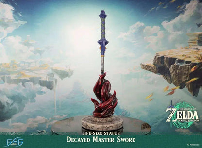 FIRST4FIGURES LEGEND ZELDA TEARS KINGDOM DECAYED MASTER SWORD LIFE SIZE REPLICA 70 cm