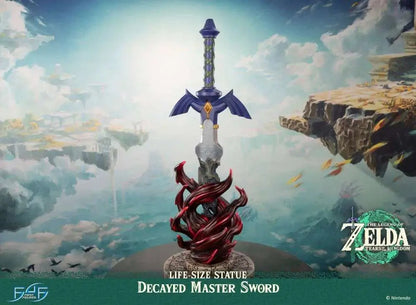 FIRST4FIGURES LEGEND ZELDA TEARS KINGDOM DECAYED MASTER SWORD LIFE SIZE REPLICA 70 cm