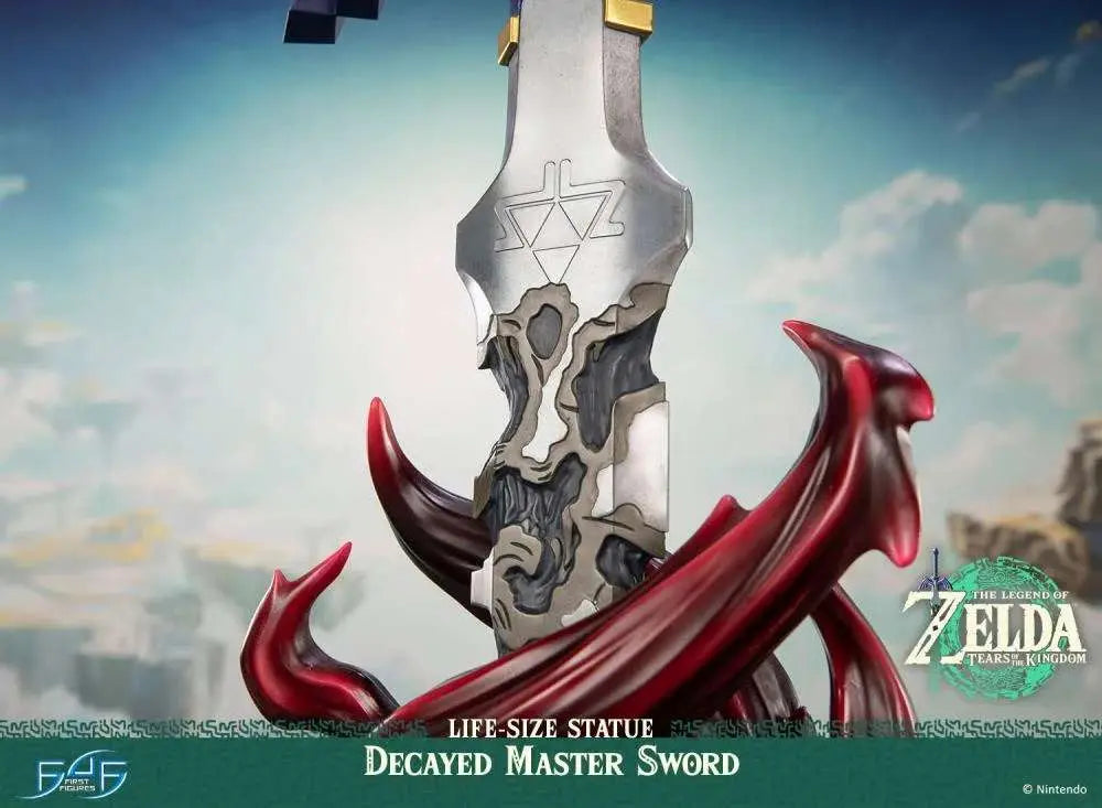FIRST4FIGURES LEGEND ZELDA TEARS KINGDOM DECAYED MASTER SWORD LIFE SIZE REPLICA 70 cm