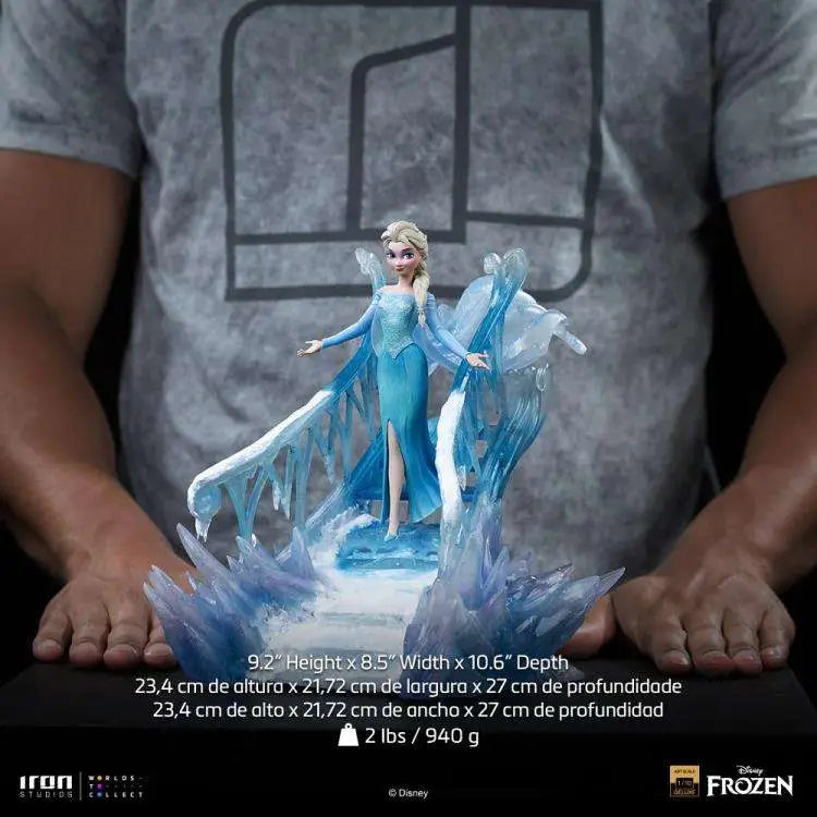 IRON STUDIOS FROZEN ELSA 1/10 STATUA 23 cm