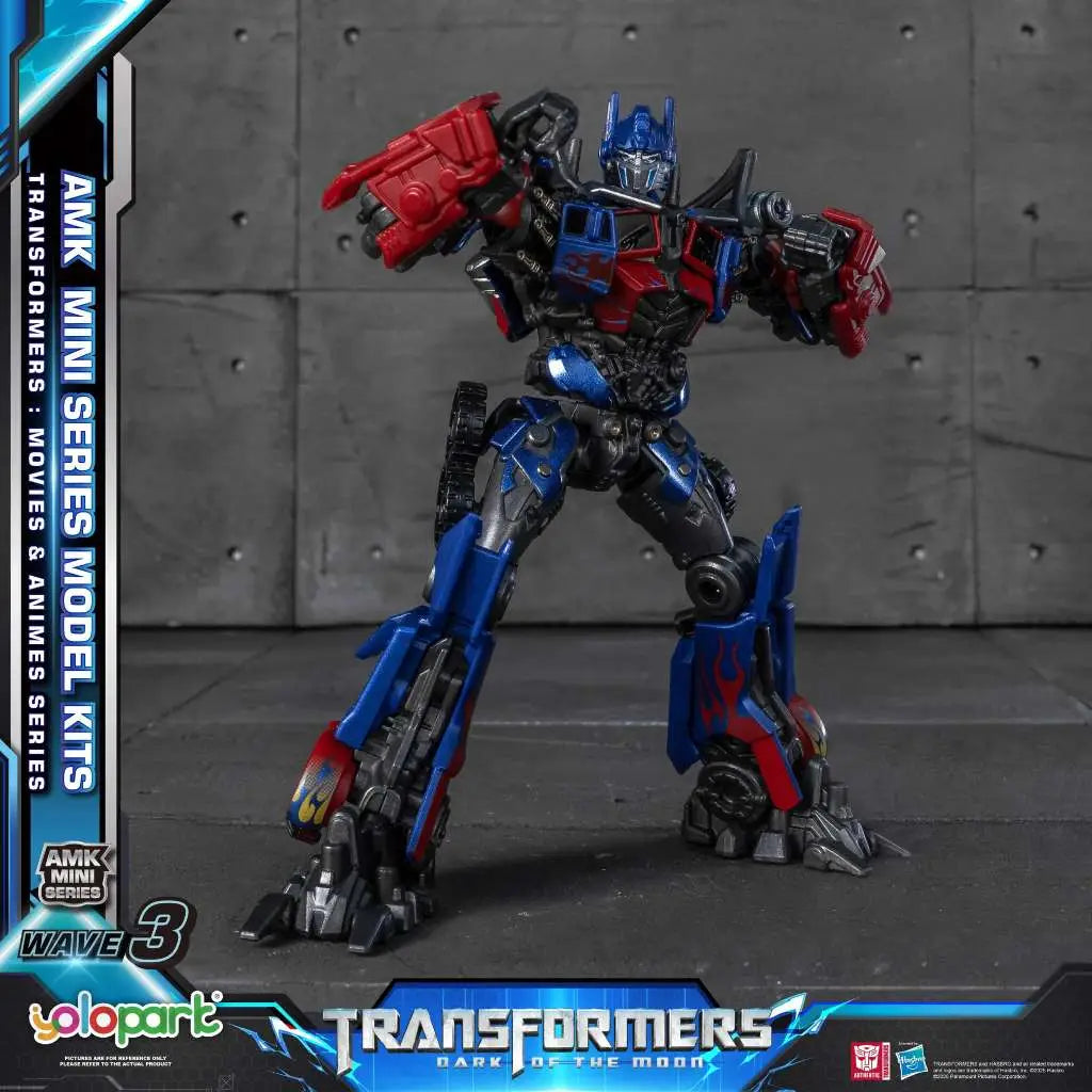 YOLOPARK OPTIMUS & PRIME - TRANSFORMERS G1/MOVIE WAVE 3 TF3 AMK MINI MODEL KIT 10 cm