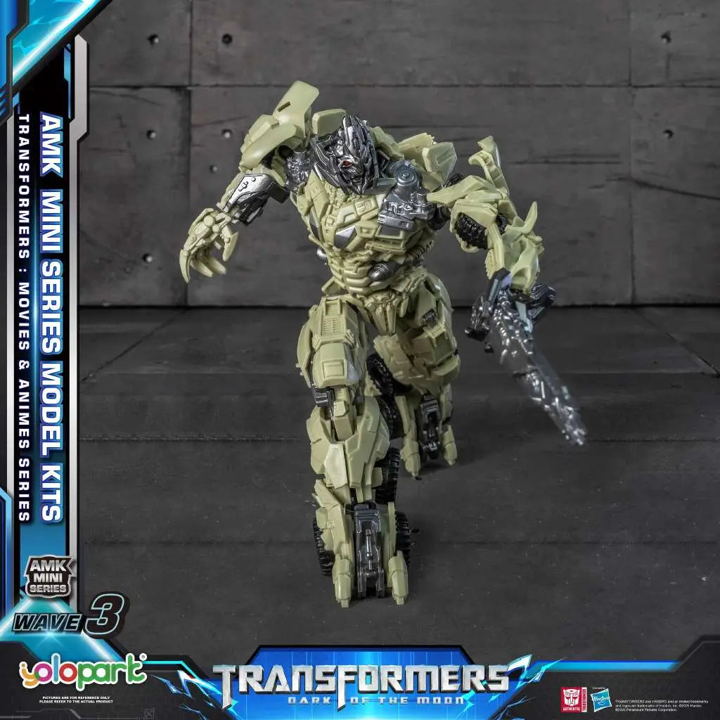 YOLOPARK MEGATRON - TRANSFORMERS G1/MOVIE WAVE 3 TF3 AMK MINI MODEL KIT 10 cm