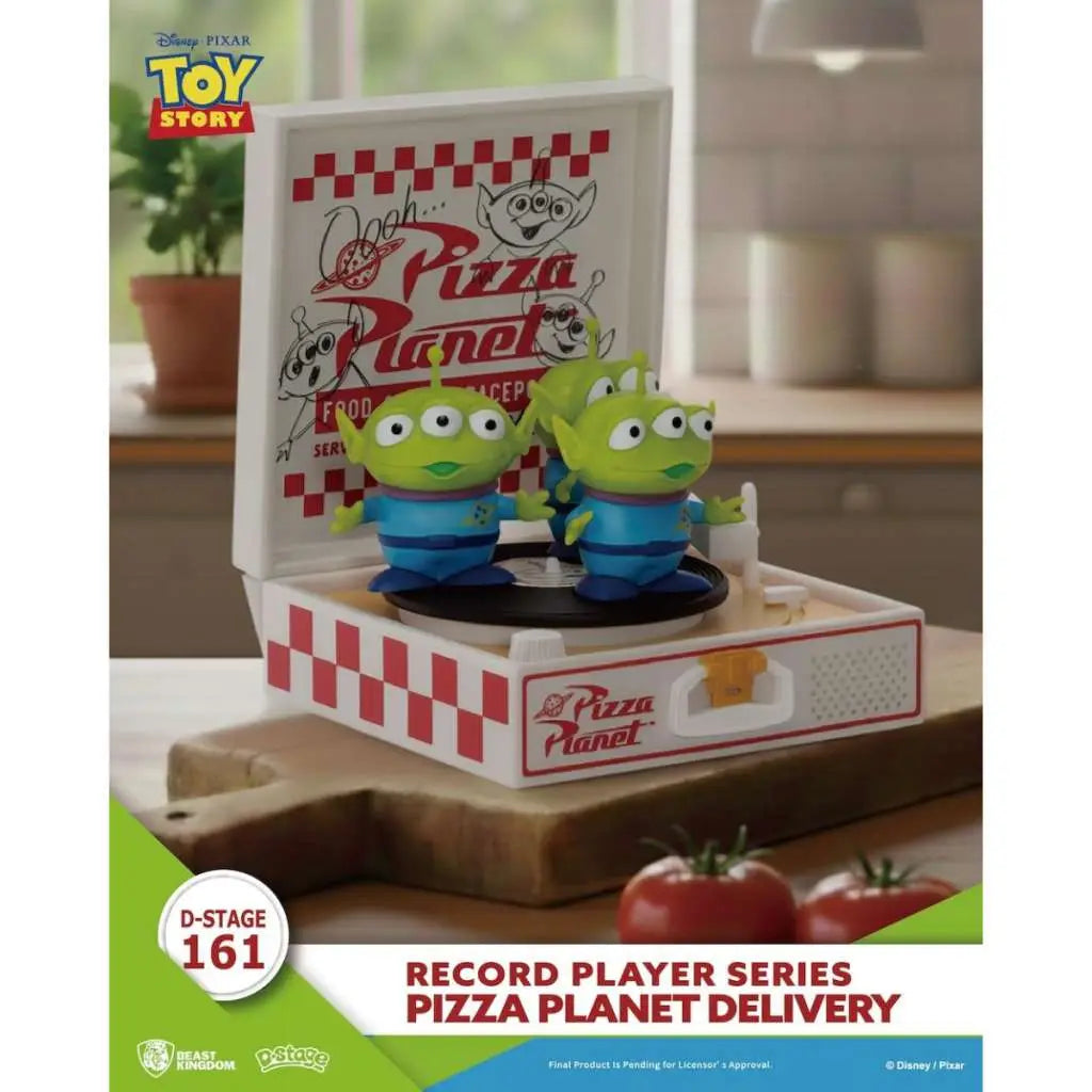 TOY STORY RECORD PLAYER SERIES PIZZA PLANET DELIVERY D-STAGE DIORAMA