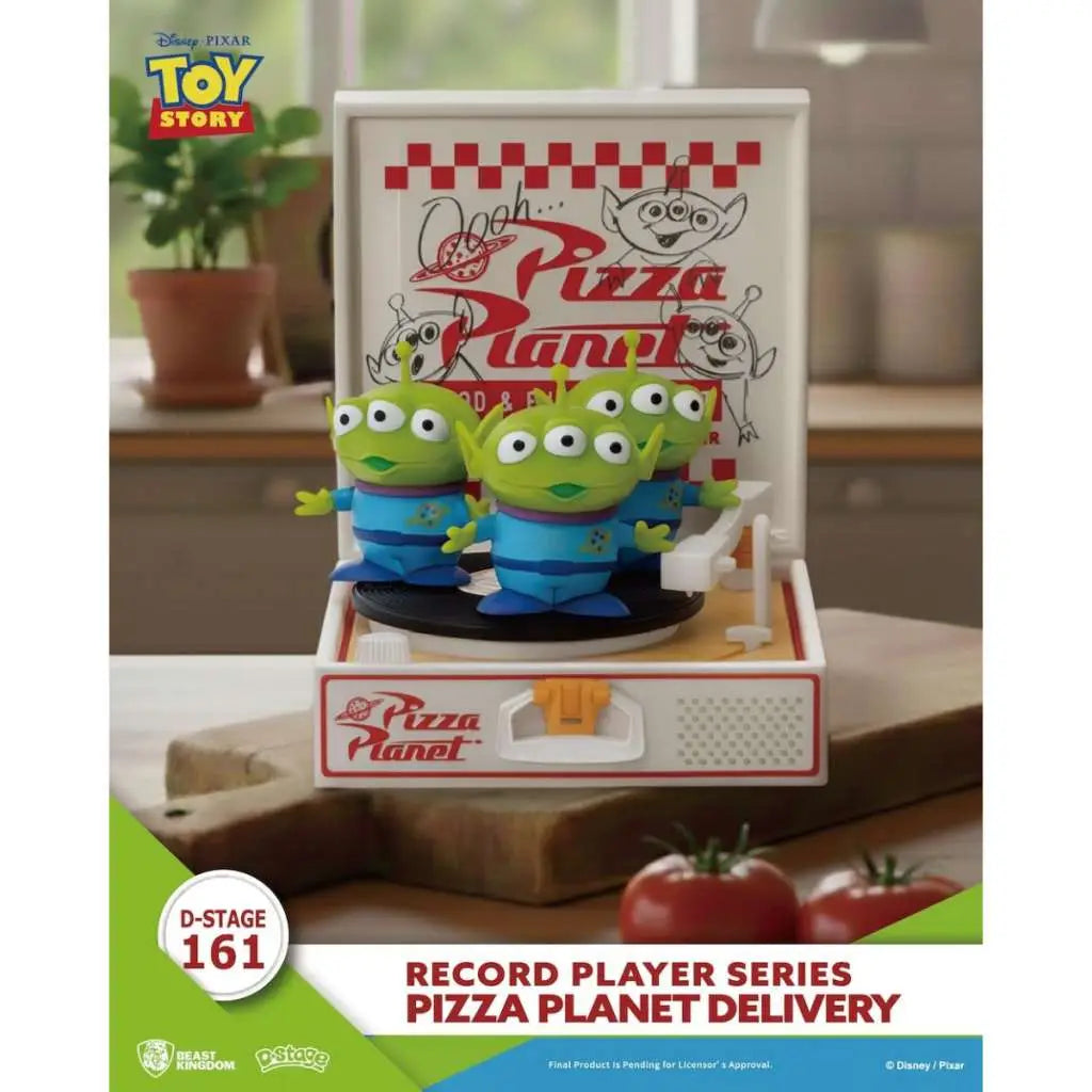 TOY STORY RECORD PLAYER SERIES PIZZA PLANET DELIVERY D-STAGE DIORAMA