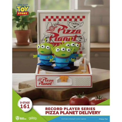 TOY STORY RECORD PLAYER SERIES PIZZA PLANET DELIVERY D-STAGE DIORAMA