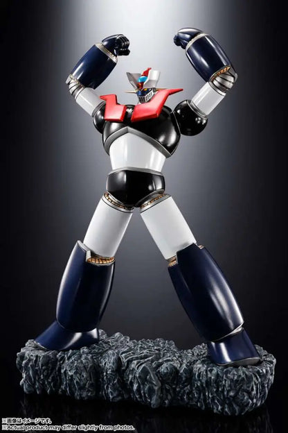 BANDAI - MAZINGER DOUBLE FIGUARTS ZERO TOUCH METALLIQUE STATUA 19.5 cm
