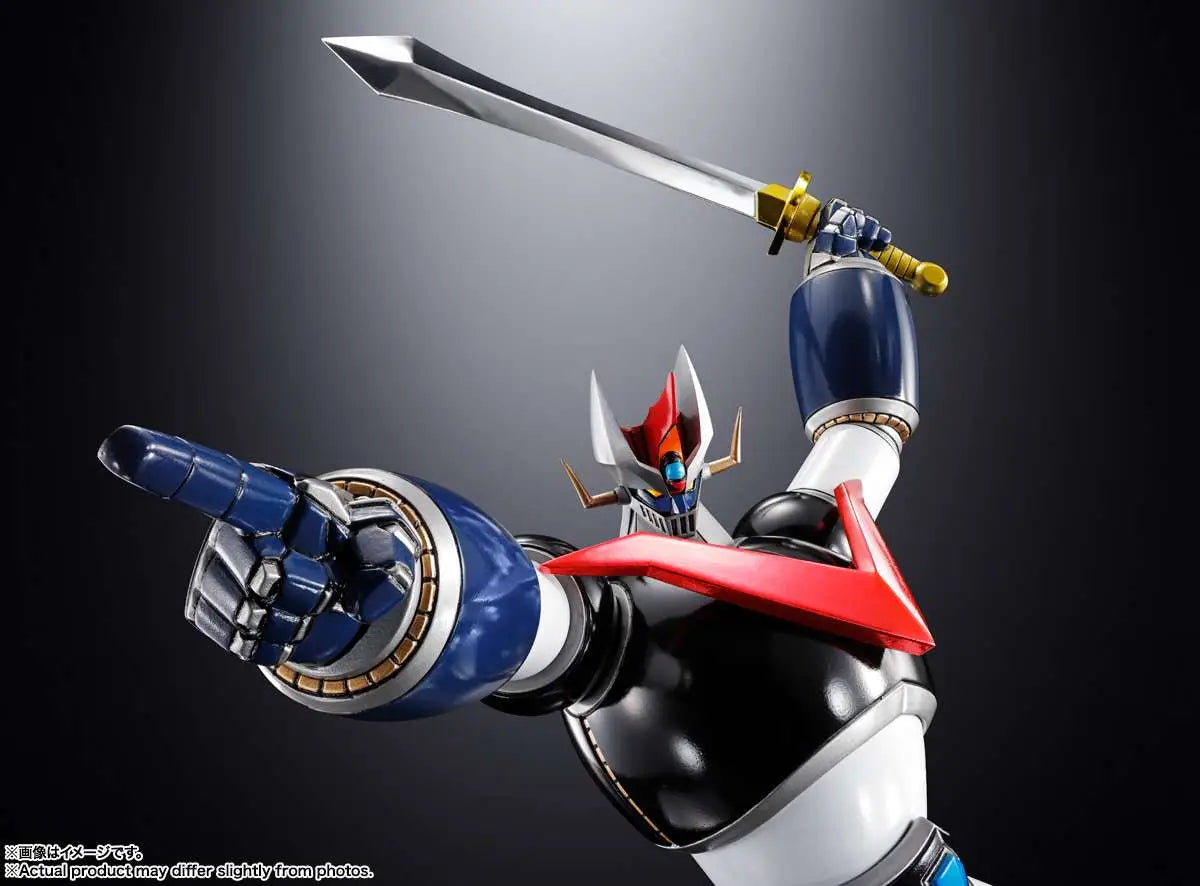 BANDAI - MAZINGER DOUBLE FIGUARTS ZERO TOUCH METALLIQUE STATUA 19.5 cm