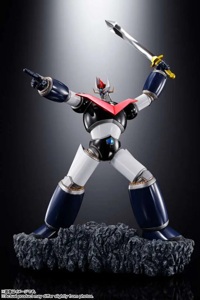BANDAI - MAZINGER DOUBLE FIGUARTS ZERO TOUCH METALLIQUE STATUA 19.5 cm