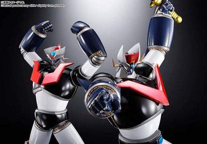 BANDAI - MAZINGER DOUBLE FIGUARTS ZERO TOUCH METALLIQUE STATUA 19.5 cm