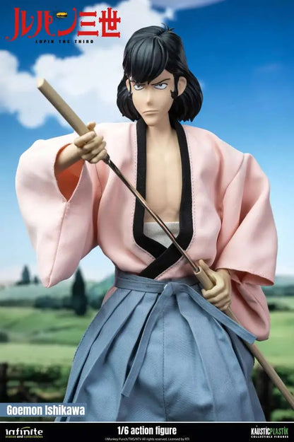 INFINITE STATUE LUPIN 3RD ITALIAN ADVENTURE GOEMON ISHIKAWA XIII STANDARD EDITION 1/6 ACTION FIGURE 31.5 cm