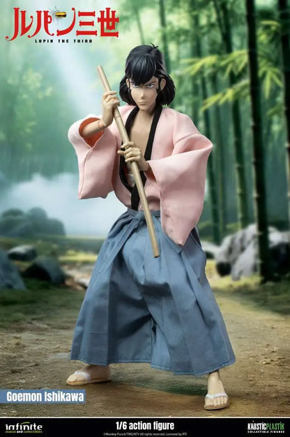 INFINITE STATUE LUPIN 3RD ITALIAN ADVENTURE GOEMON ISHIKAWA XIII STANDARD EDITION 1/6 ACTION FIGURE 31.5 cm