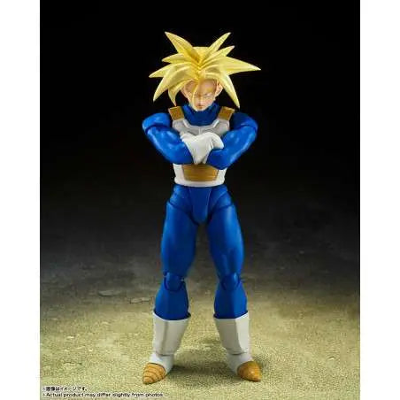 BANDAI - DRAGON BALL Z S.H.FIGUARTS SUPER SAIYAN TRUNKS INFINITE LATENT SUPER POWER RERUN ACTION FIGURE 14 cm