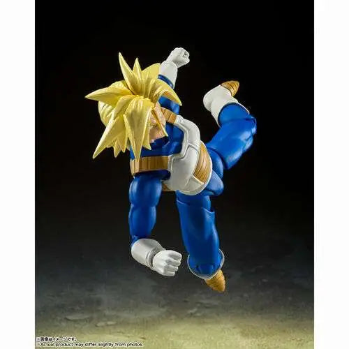 BANDAI - DRAGON BALL Z S.H.FIGUARTS SUPER SAIYAN TRUNKS INFINITE LATENT SUPER POWER RERUN ACTION FIGURE 14 cm