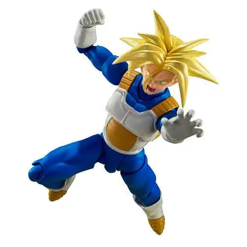 BANDAI - DRAGON BALL Z S.H.FIGUARTS SUPER SAIYAN TRUNKS INFINITE LATENT SUPER POWER RERUN ACTION FIGURE 14 cm