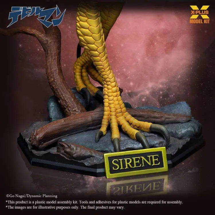 X-PLUS DEVILMAN SILENE SCALE PLASTIC 1/8 MODEL KIT 36 cm