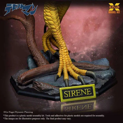 X-PLUS DEVILMAN SILENE SCALE PLASTIC 1/8 MODEL KIT 36 cm