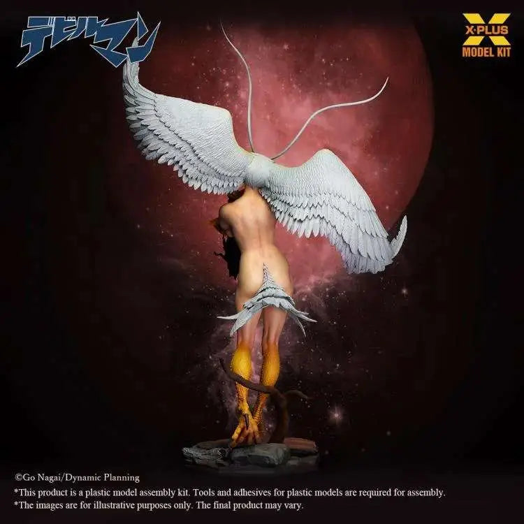 X-PLUS DEVILMAN SILENE SCALE PLASTIC 1/8 MODEL KIT 36 cm