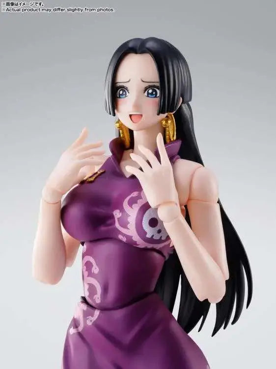BANDAI BOA HANCOCK - ONE PIECE S.H.FIGUARTS MARINEFORD ACTION FIGURE 16 cm