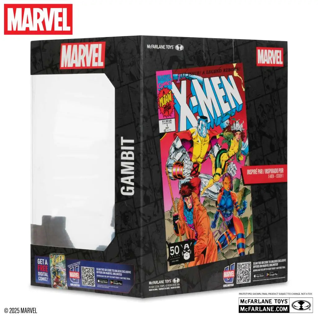 MARVEL COLLECTION 1:10 WV6 GAMBIT (X-MEN #1) FIGURE