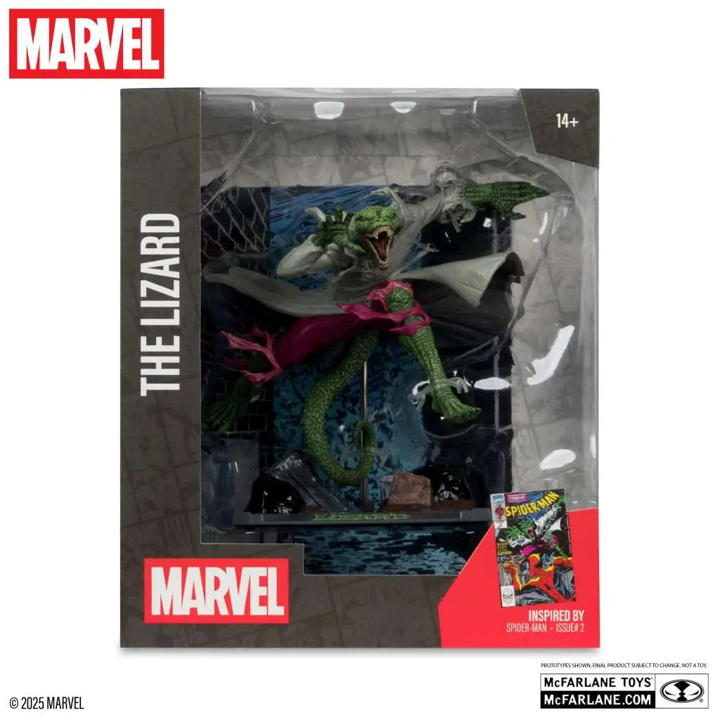 MCFARLANE TOYS 25 SPIDER-MAN - MARVEL COLLECTION 1:10 WV6 LIZARD ( #2) STATUA 18 cm