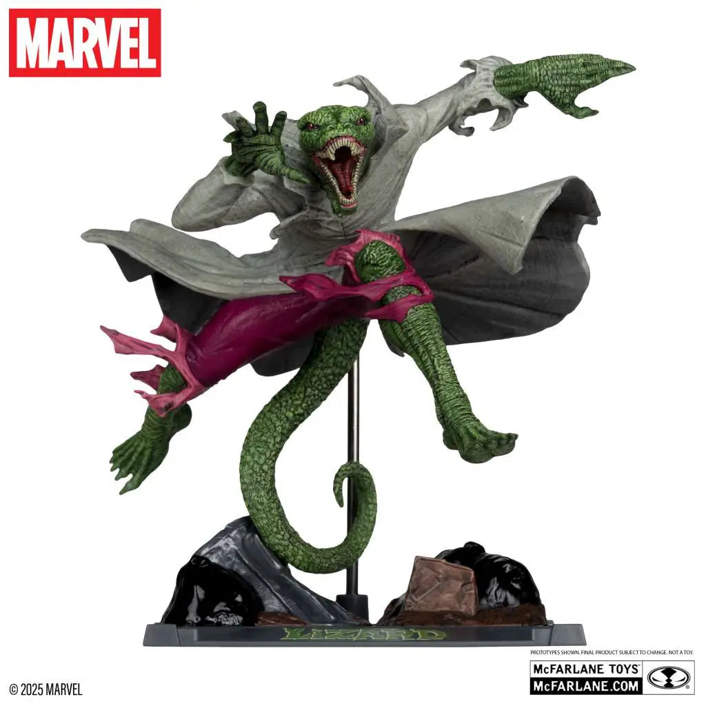 MCFARLANE TOYS 25 SPIDER-MAN - MARVEL COLLECTION 1:10 WV6 LIZARD ( #2) STATUA 18 cm