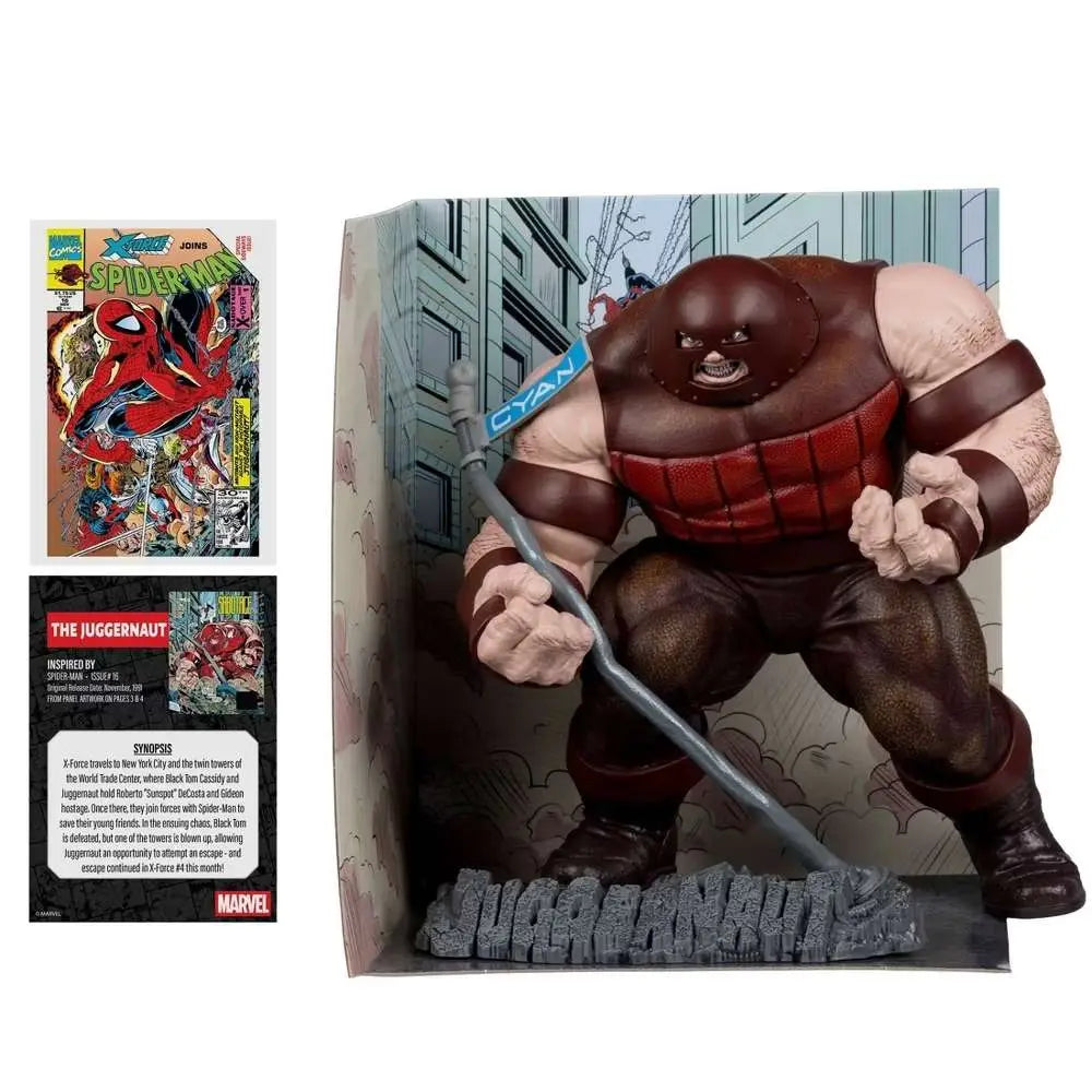 MCFARLANE TOYS 25 SPIDER-MAN - MARVEL COLLECTION 1:10 WV6 JUGGERNAUT (#16) FIGURA 20 cm