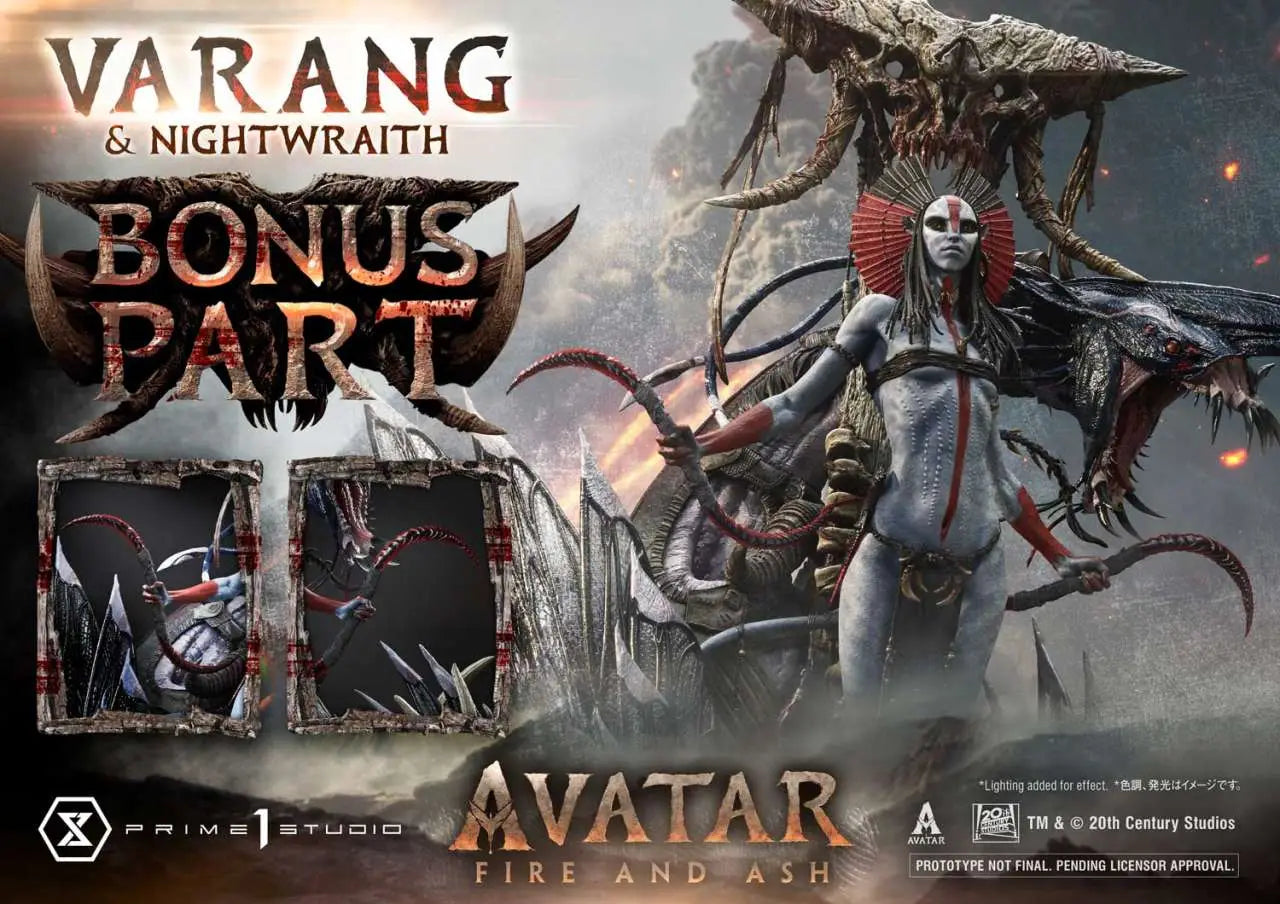 AVATAR FIRE AND ASH VARANG & NIGHTWRAITH AVATAR LEGACY COLLECTION BONUS VER 1/4 STATUE