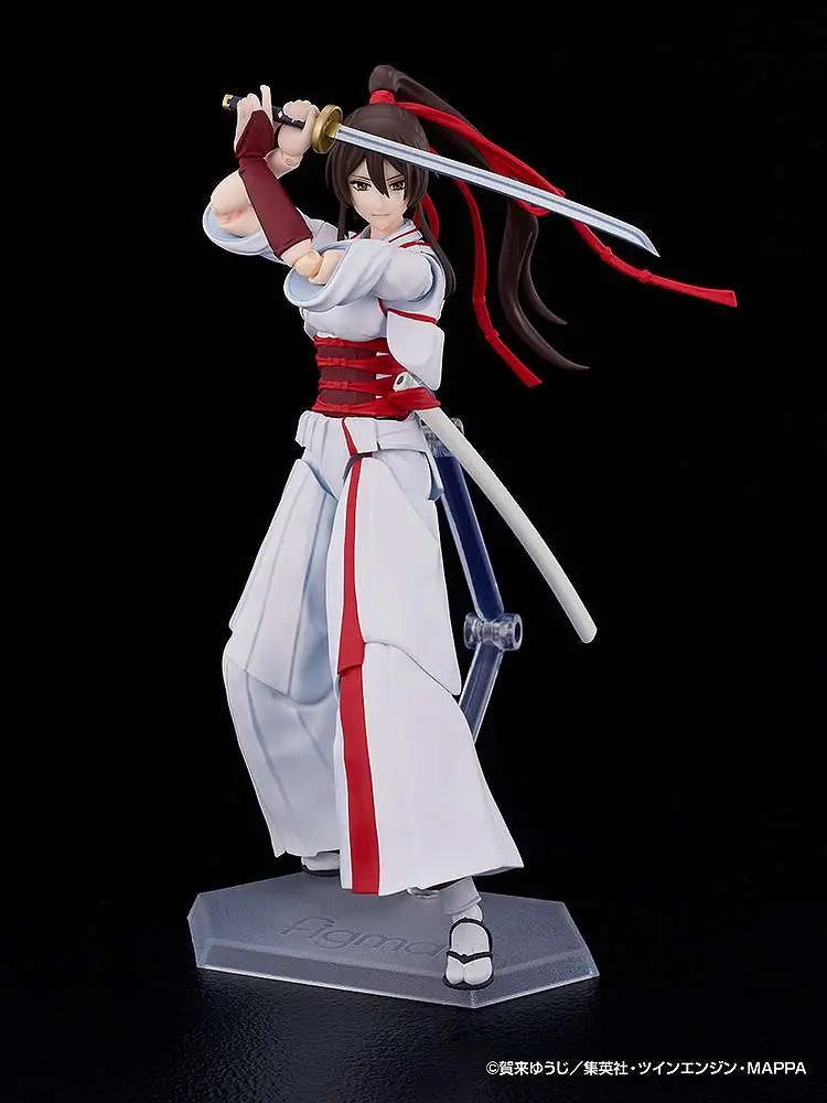 GOOD SMILE COMPANY HELLS PARADISE YAMADA ASAEMON SAGIRI FIGMA AF ACTION FIGURE 15 cm