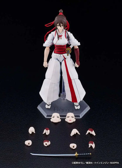 GOOD SMILE COMPANY HELLS PARADISE YAMADA ASAEMON SAGIRI FIGMA AF ACTION FIGURE 15 cm