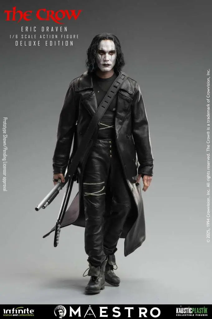 INFINITE STATUE CROW ERIC DRAVEN LUXURY DELUXE EDITION 1/6 ACTION FIGURE cm 30 h / 11.81 h inch.