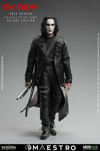 INFINITE STATUE CROW ERIC DRAVEN LUXURY DELUXE EDITION 1/6 ACTION FIGURE cm 30 h / 11.81 h inch.