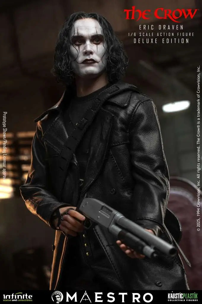INFINITE STATUE CROW ERIC DRAVEN LUXURY DELUXE EDITION 1/6 ACTION FIGURE cm 30 h / 11.81 h inch.