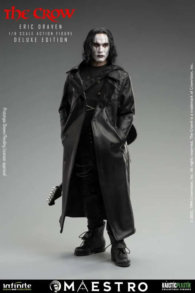 INFINITE STATUE CROW ERIC DRAVEN LUXURY DELUXE EDITION 1/6 ACTION FIGURE cm 30 h / 11.81 h inch.