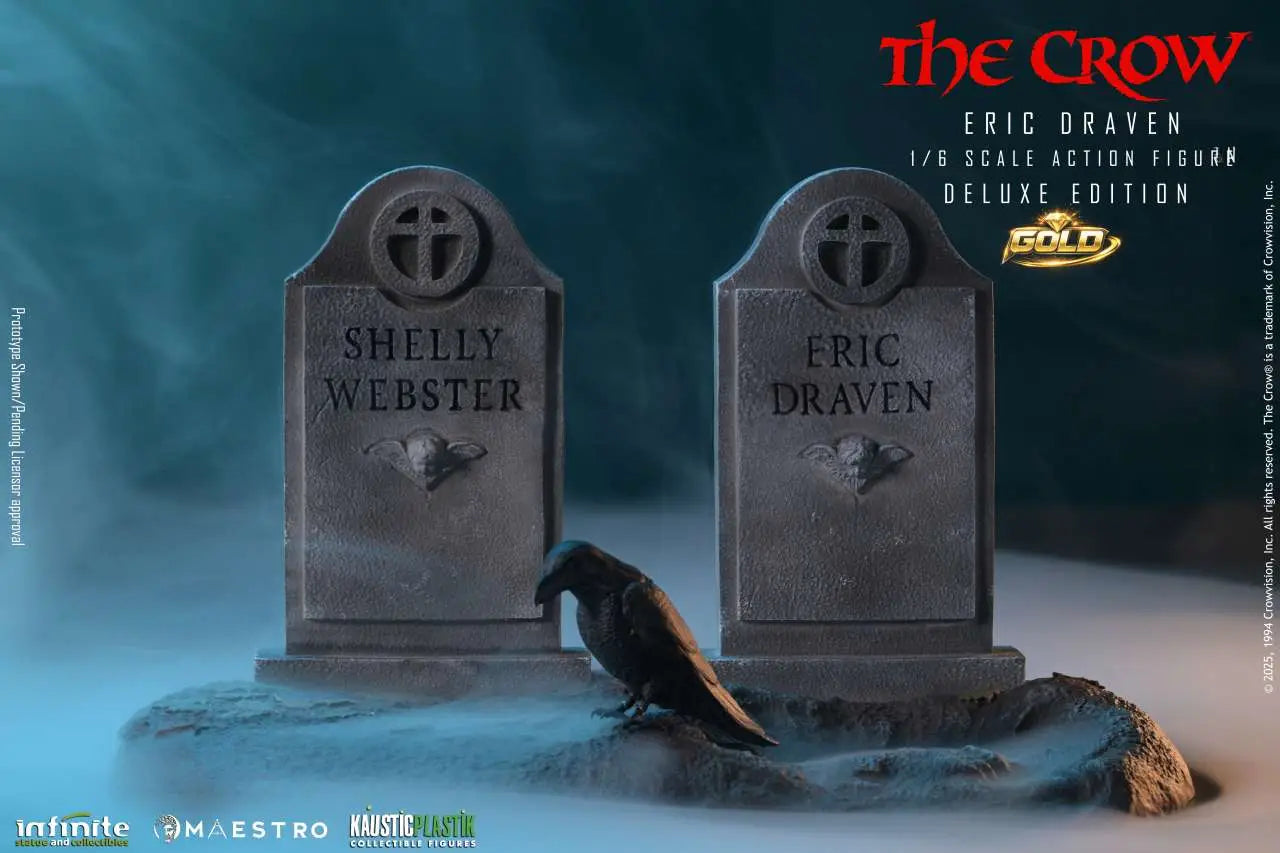 THE CROW ERIC DRAVEN 1/6 LUXURY ACTION FIGURE DELUXE GOLD EDITION