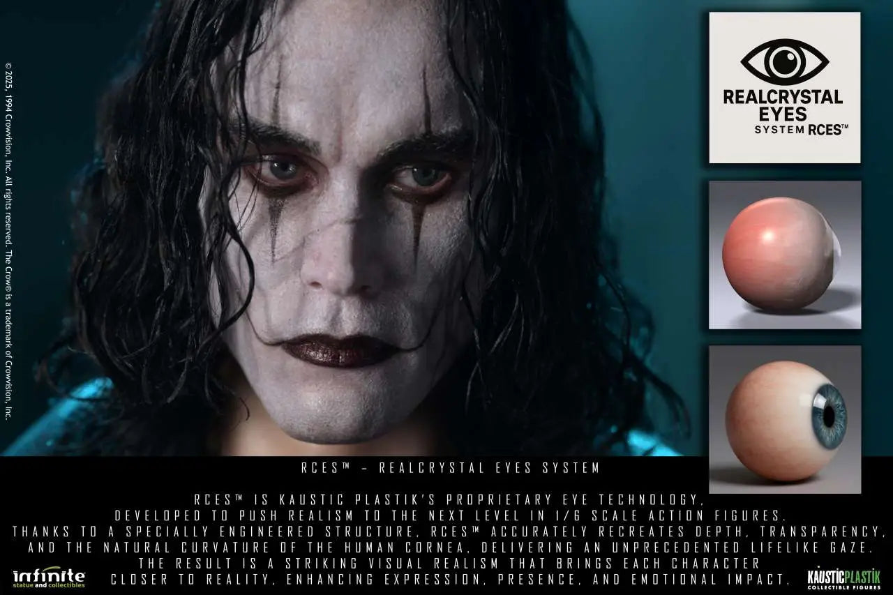 THE CROW ERIC DRAVEN 1/6 LUXURY ACTION FIGURE DELUXE GOLD EDITION