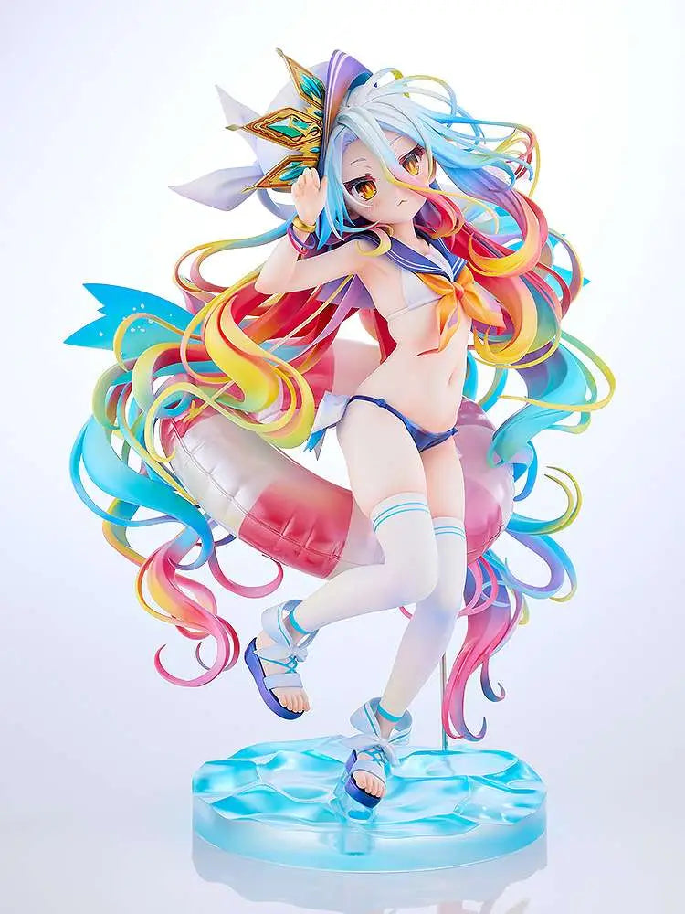 GOOD SMILE COMPANY NO GAME NO LIFE SHIRO SAILOR STYLE SWIMSUIT FIGURA 23 cm