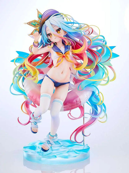 GOOD SMILE COMPANY NO GAME NO LIFE SHIRO SAILOR STYLE SWIMSUIT FIGURA 23 cm