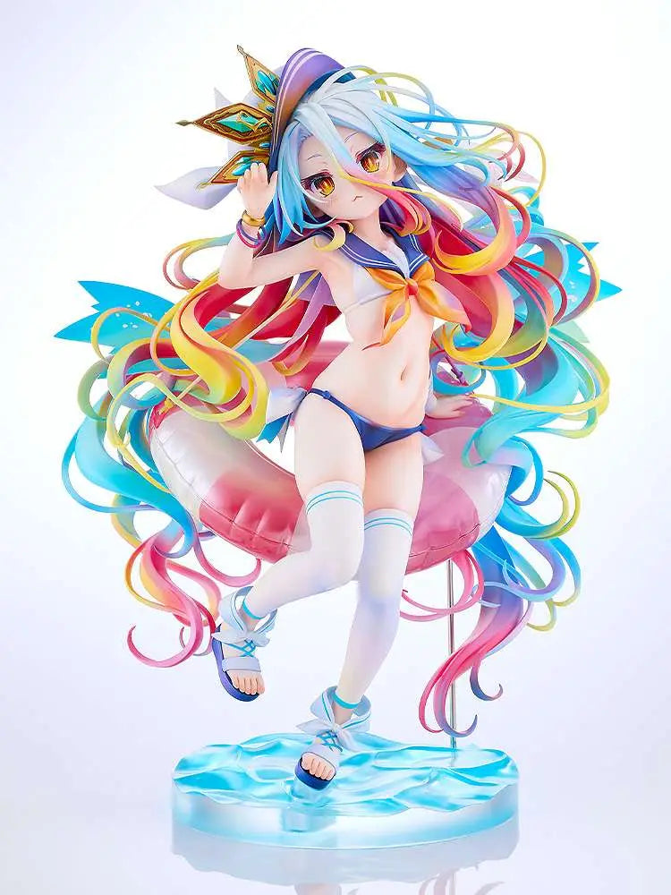 GOOD SMILE COMPANY NO GAME NO LIFE SHIRO SAILOR STYLE SWIMSUIT FIGURA 23 cm