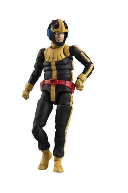 MEGAHOUSE - GUNDAM MOBILE SUIT PRINCIPALITY ZEON BLACK TRI-STARS GAIA NORMAL SUIT VER G.M.G. COLLECTION 13 AF ACTION FIGURE 10 cm