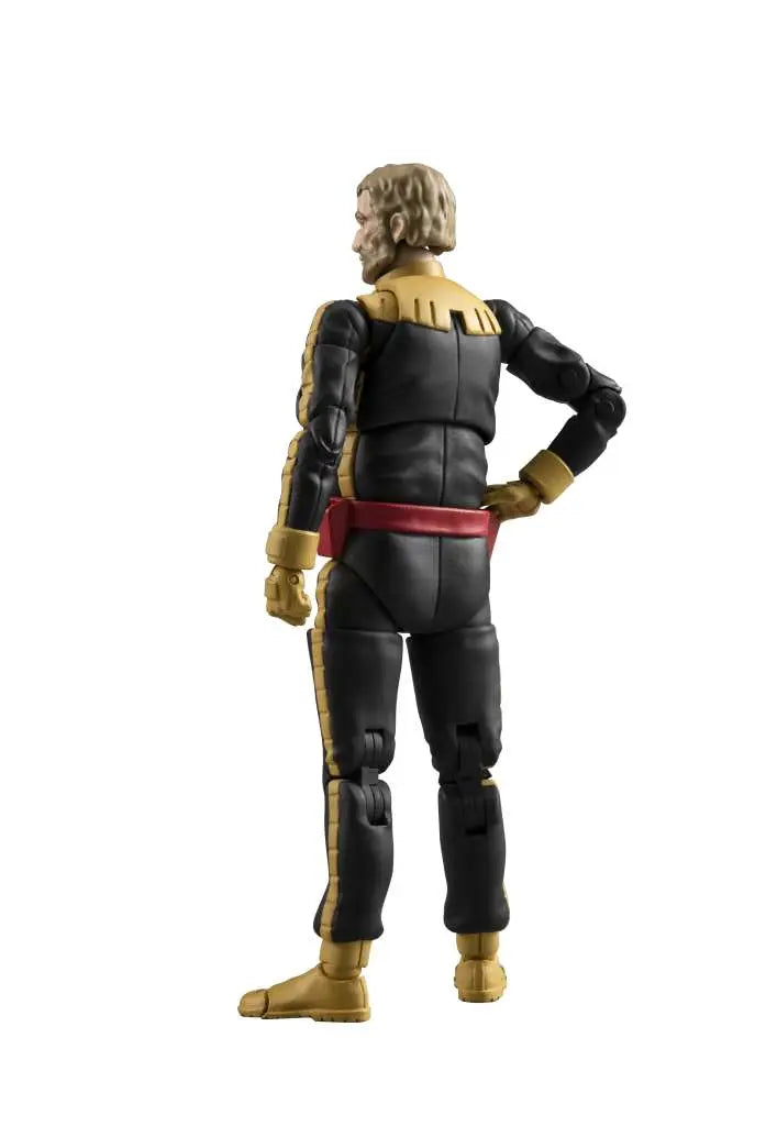 MEGAHOUSE - GUNDAM MOBILE SUIT PRINCIPALITY ZEON BLACK TRI-STARS GAIA NORMAL SUIT VER G.M.G. COLLECTION 13 AF ACTION FIGURE 10 cm