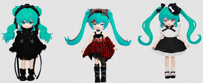 HATSUNE MIKU SONATA PROLOGUE DAALA MODE SERIES MODEL KIT BLIND BOX (6)