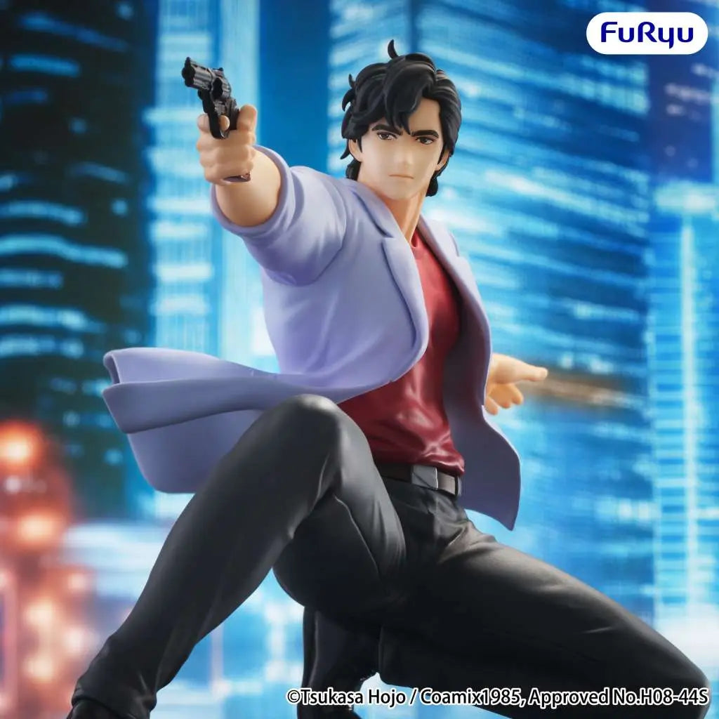 FURYU CITY HUNTER RYO SAEBA NOODLE STOPPER FIG FIGURA 19 cm